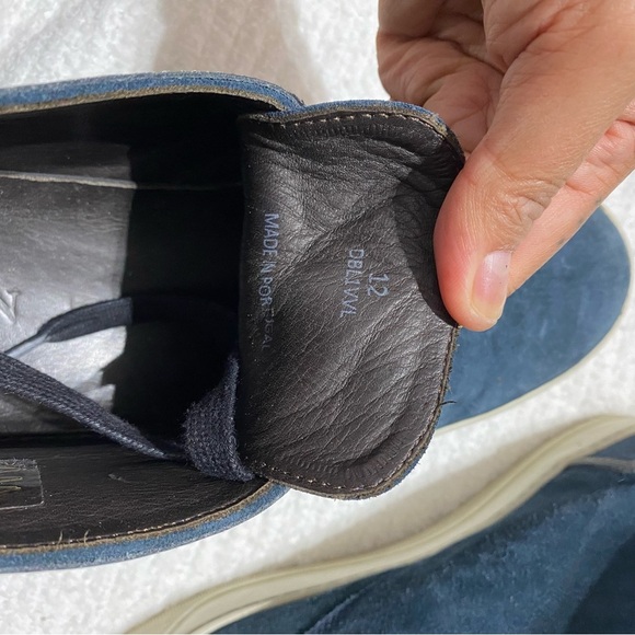 Lanvin Men's Blue Sneakers - Picture 3 of 4